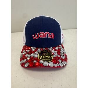 Limited Edition Wana Colorado Alpine Hemp Company Bling Rhinestone SnapBack Hat